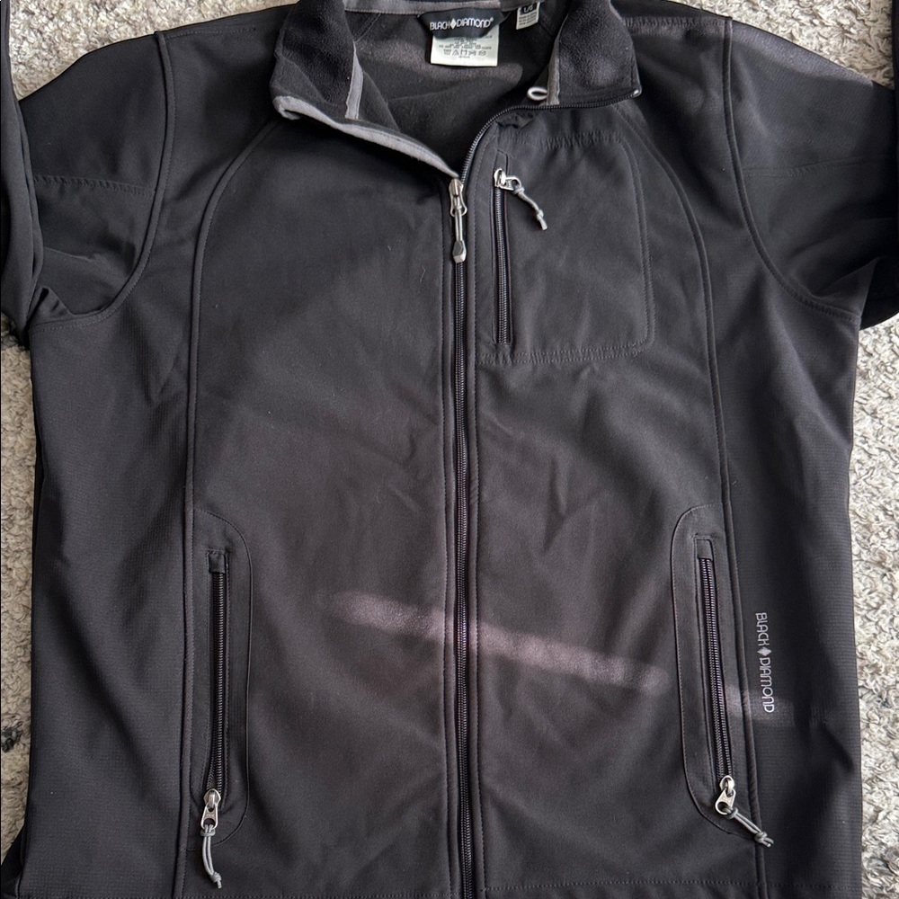 Black Diamond Men's Black Jacket - Picture 7 of 10
